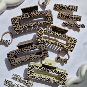 کلیپس مستطیل پلنگی- کد 829